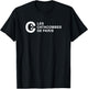 The Catacombs of Paris White Print T-Shirt - T-Shirt | Black