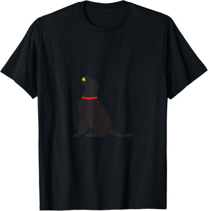 Black Labrador Retriever Labrador T-Shirt - T-Shirt | Black