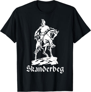 Skanderbeg Republic of Albania Shqipëria Tirana Albanian T-Shirt - T-Shirt | Black