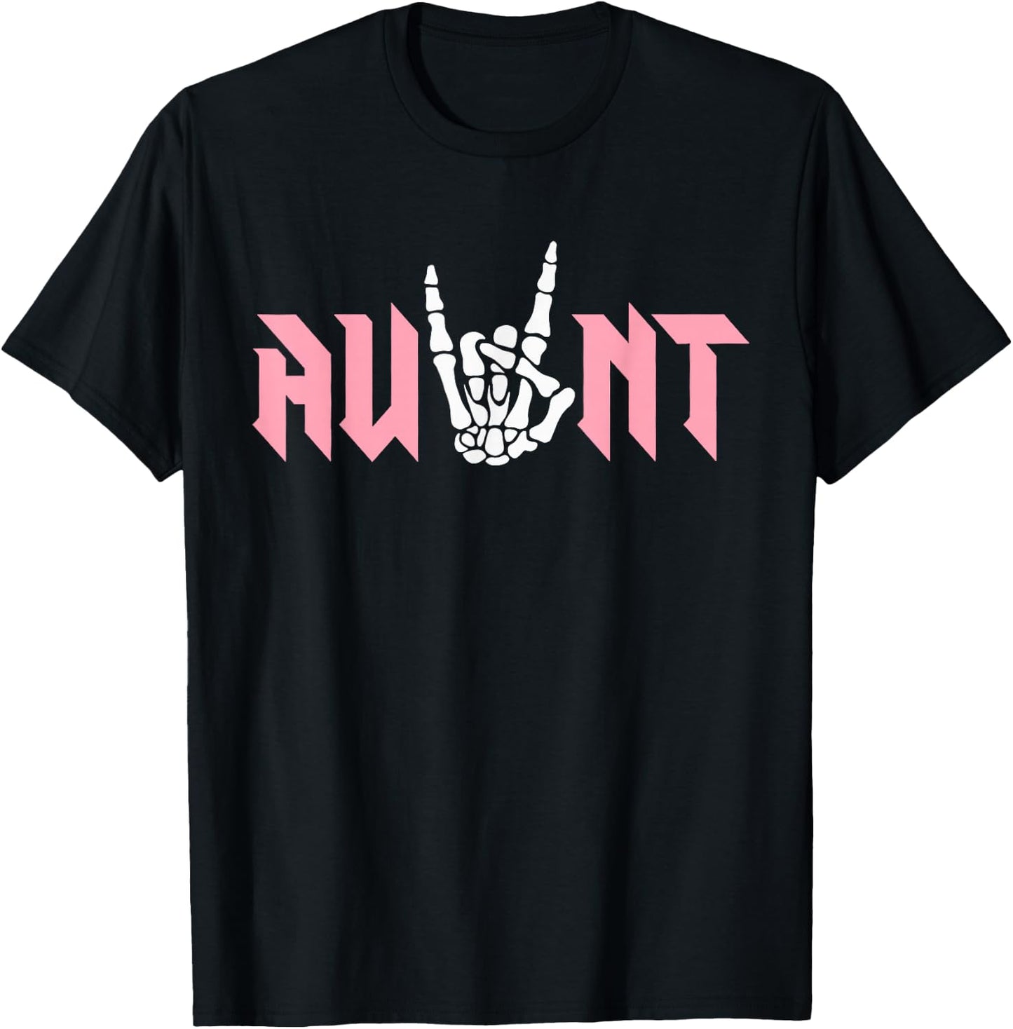 Aunt Of The Bad Two the Bone Birthday 2 Years Old Birthday T-Shirt - T-Shirt | Black