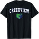 Creekview High School Grizzlies T-Shirt - T-Shirt | Black