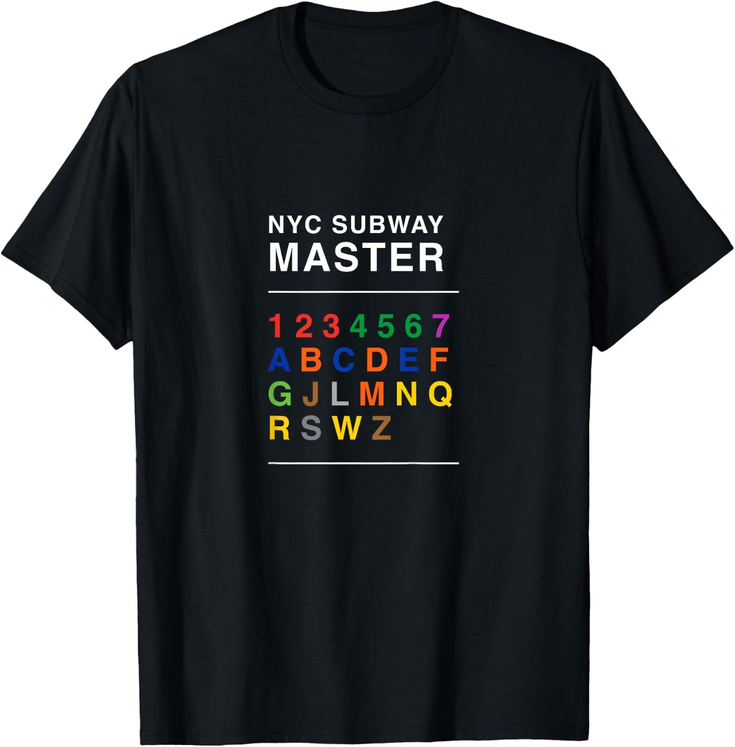 Kids Kids NYC Subway Master T-Shirt - T-Shirt | Black