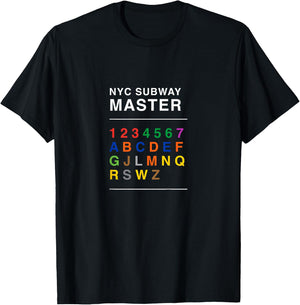 Kids Kids NYC Subway Master T-Shirt - T-Shirt | Black