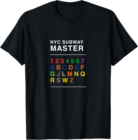 Kids Kids NYC Subway Master T-Shirt - T-Shirt | Black
