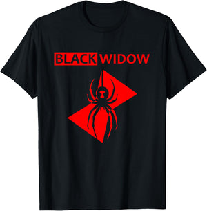 Black Widow Spider Gift T-Shirt - T-Shirt | Black