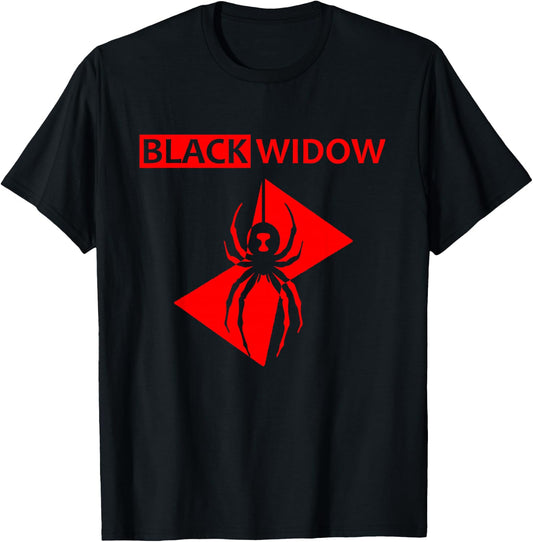 Black Widow Spider Gift T-Shirt - T-Shirt | Black