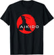 Japanese Aikido Samurai Martial Arts T-Shirt - T-Shirt | Black