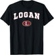 Logan High School Grizzlies T-Shirt - T-Shirt | Black