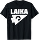 Laika Dog Sputnik Space Space USSR Gift T-Shirt - T-Shirt | Black