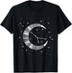 Cancer Zodiac Moon Stars Constellation Cancer T-Shirt - T-Shirt | Black