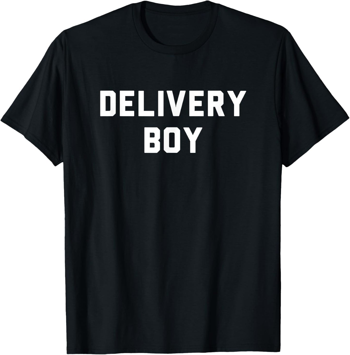 Delivery Boy - Funny Pizza Delivery Food Delivery T-Shirt - T-Shirt | Black