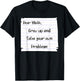 Mathematical Skill Problem Solving Math Learning Calculation T-Shirt - T-Shirt | Black