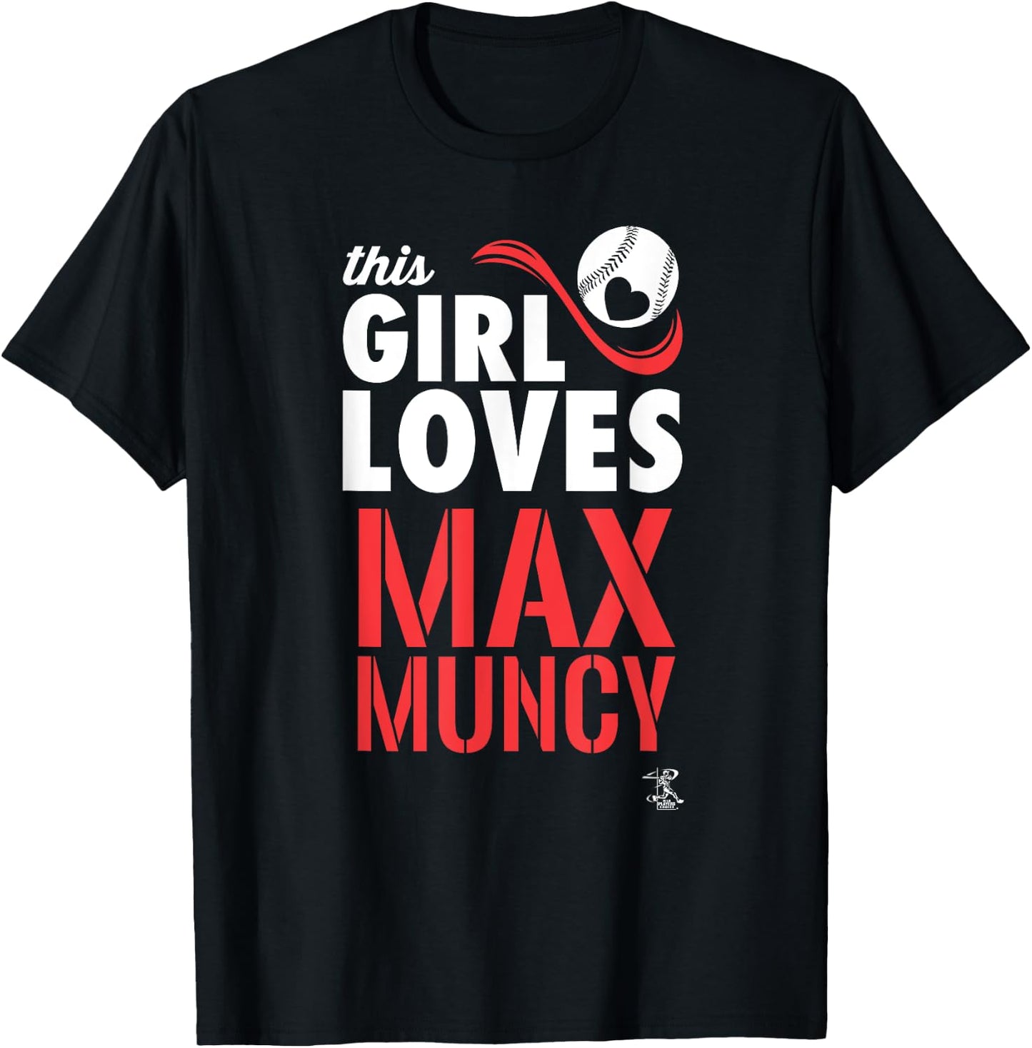 Max Muncy This Girl Loves Gameday T-Shirt - T-Shirt | Black