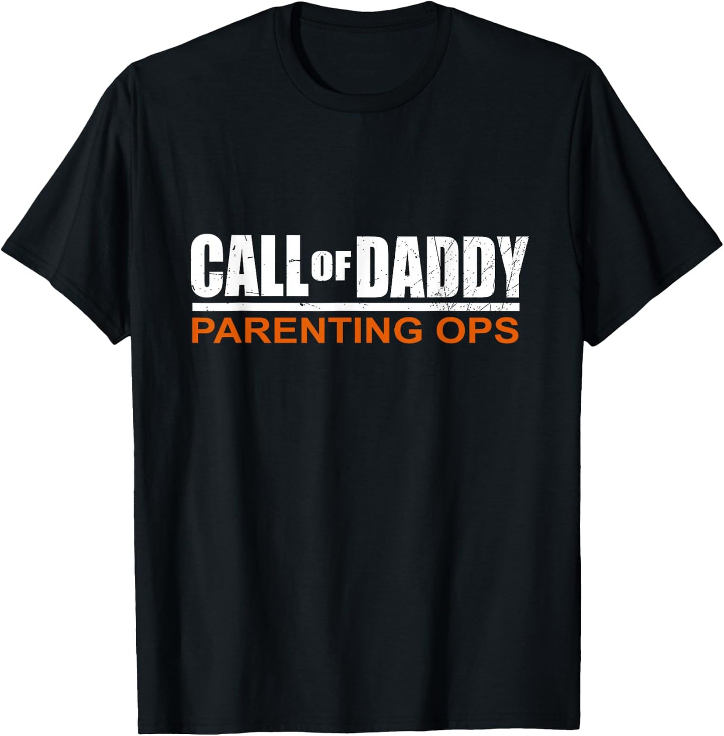 Call of Daddy Parenting Ops T-Shirt - T-Shirt | Black