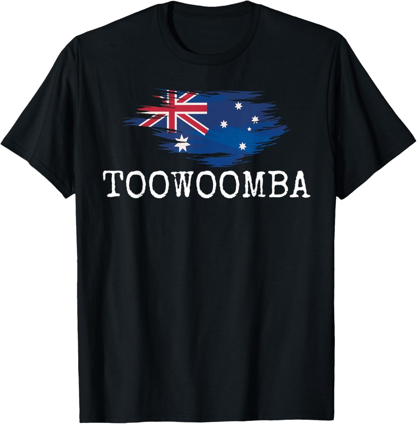 Toowoomba Australia Country City Australian Fun Women Men T-Shirt - T-Shirt | Black