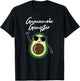 Funny Avocado Gangster, Guacamole Gangsta, Mexico Cinco Mayo T-Shirt - T-Shirt | Black
