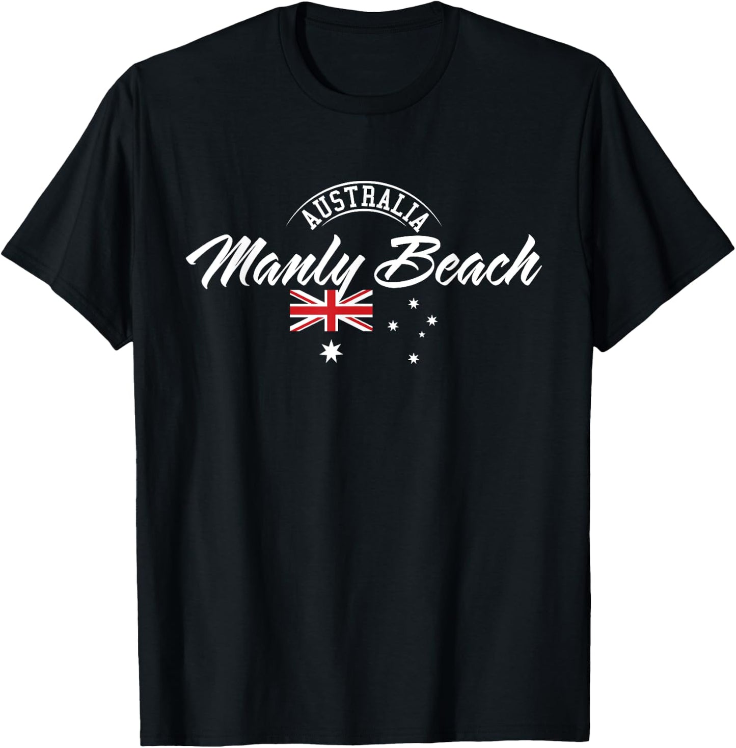 Manly Beach Australia T-Shirt - T-Shirt | Black