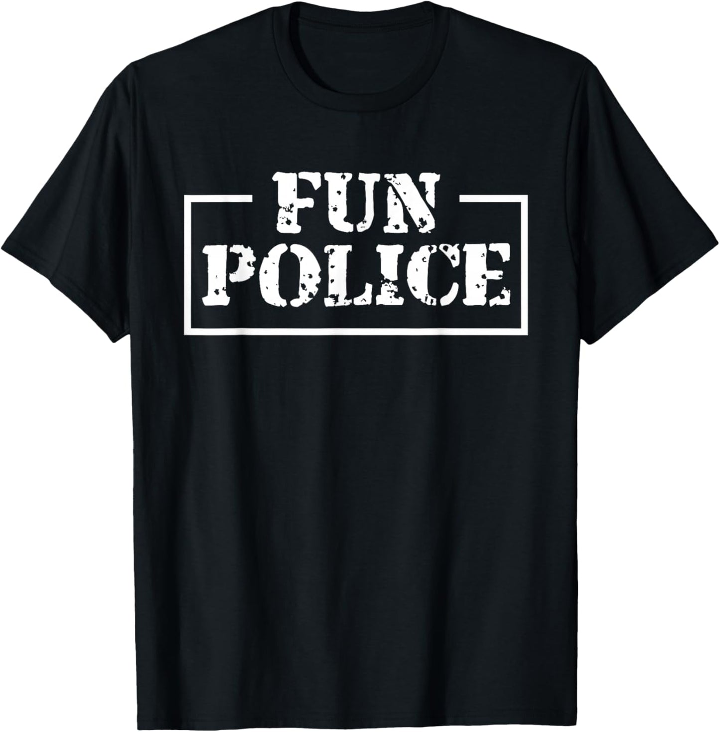 Dance Chaperone Fun Police Dancing Sheriff State Cop T-Shirt - T-Shirt | Black