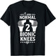 Knee Replacement Surgery Funny Normal Joint Recovery T-Shirt - T-Shirt | Black