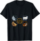 Life Components Brick, Wood, Rock, Wheat, Sheep gift T-Shirt - T-Shirt | Black