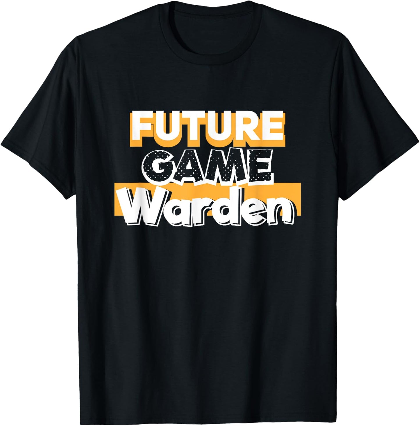Future Game Warden Kids Youth Gift T-Shirt - T-Shirt | Black