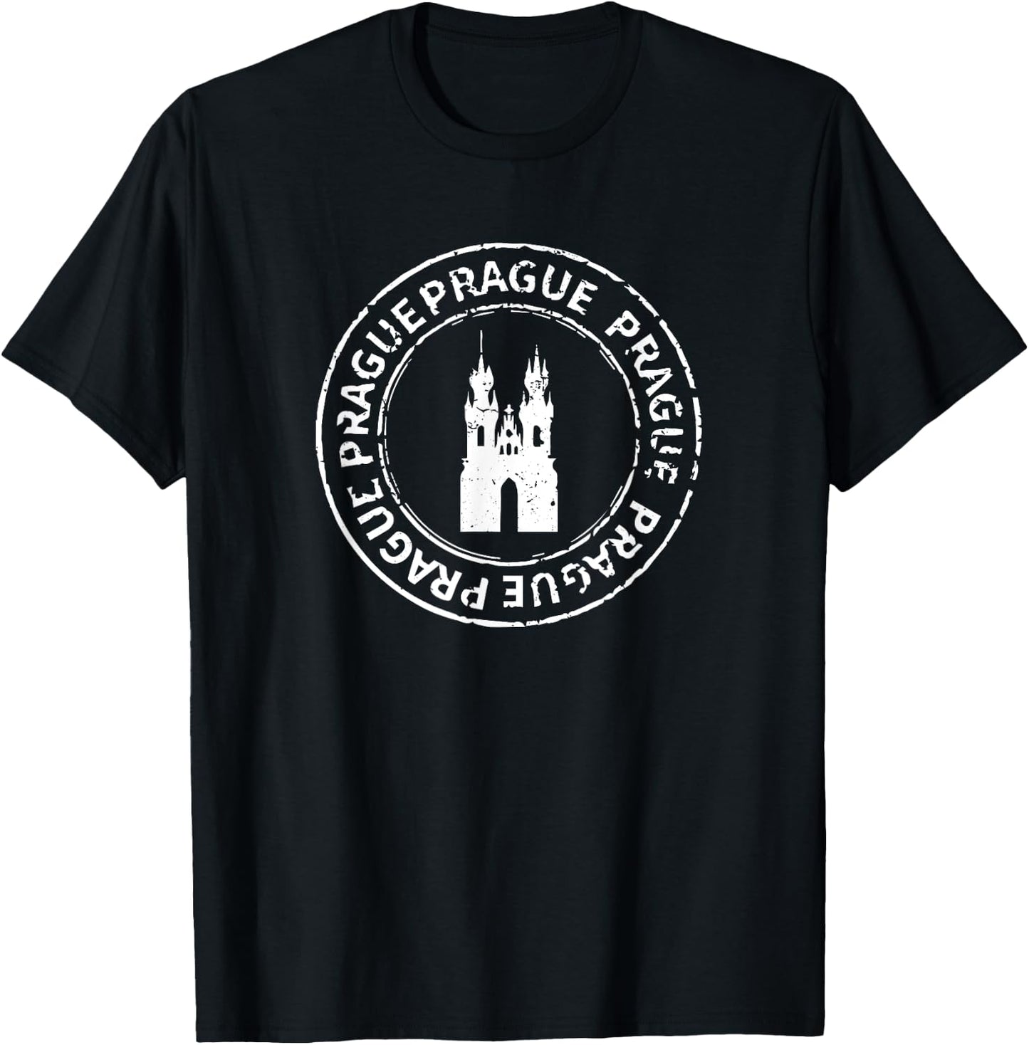 Ceska Republika Prague | Czech Republic Souvenir T-Shirt - T-Shirt | Black