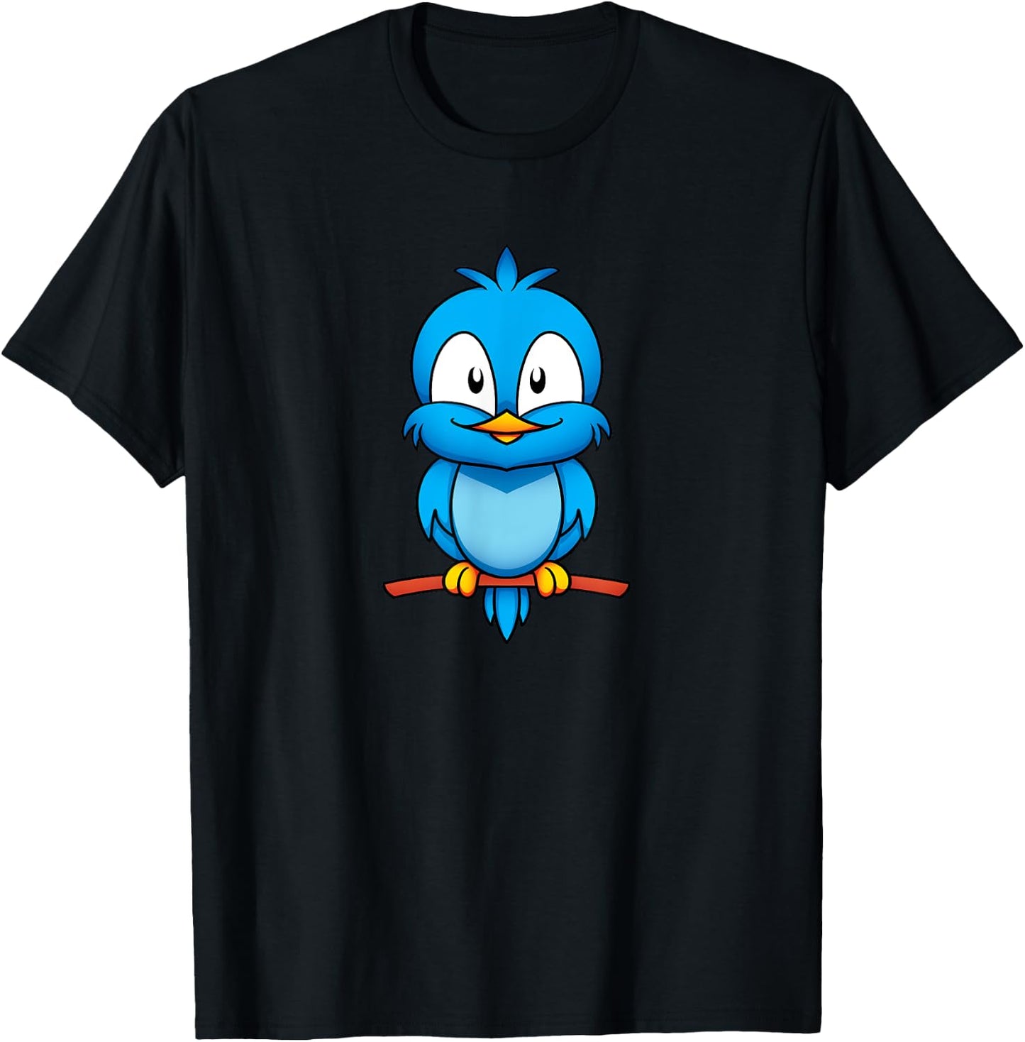 Funny Birds T-Shirt - T-Shirt | Black
