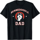 Bernedoodle Dad Dog Father Men Women Kids T-Shirt - T-Shirt | Black