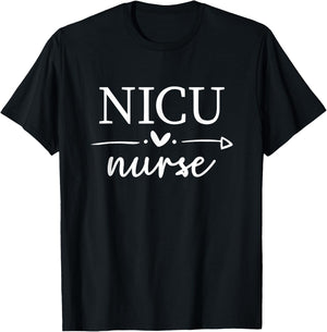 NICU Nurse ICU Neonatal Appreciation Nicu Nurse T-Shirt - T-Shirt | Black