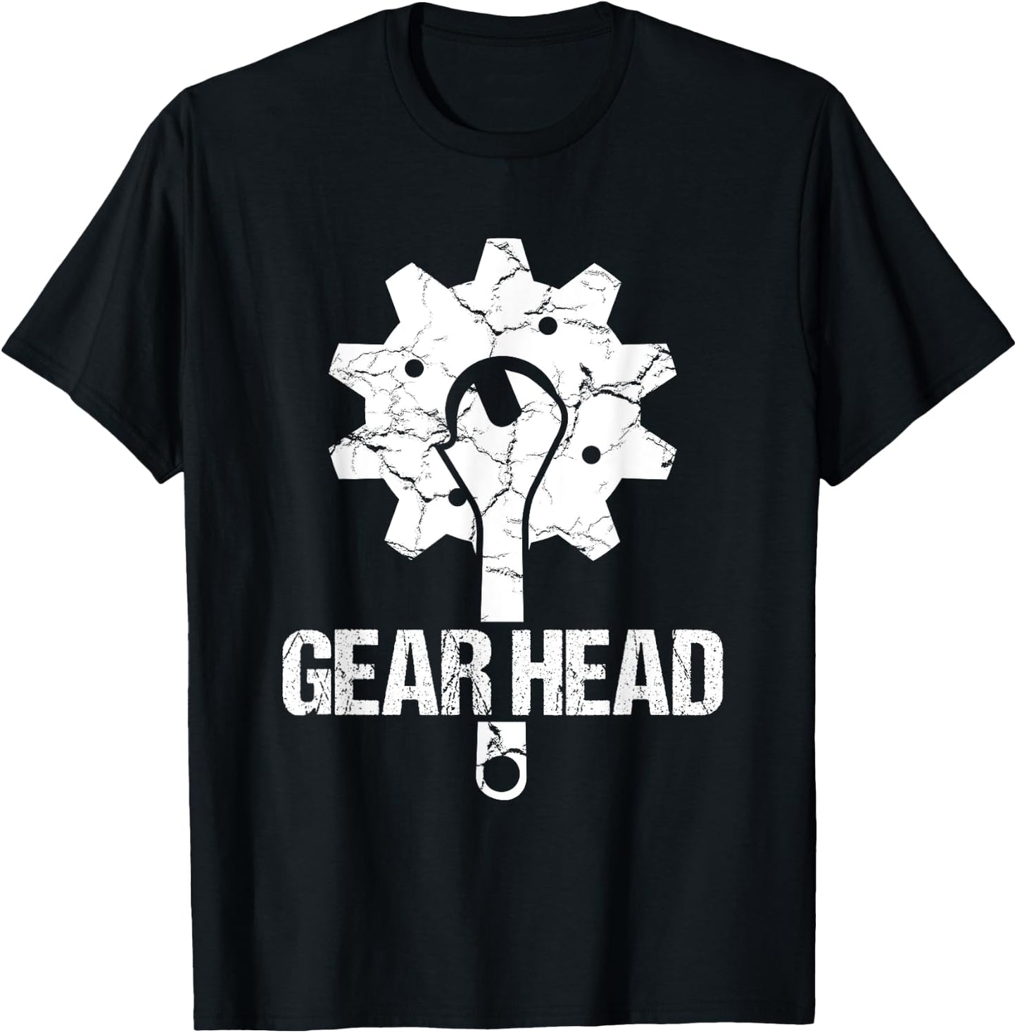 Gear Head Motorcycle Motorsports Bicycle Biker Gift T-Shirt - T-Shirt | Black