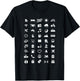 Travel Icon Language - Speak with Icons! Funny Backpacker T-Shirt - T-Shirt | Black
