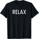 Relax T-Shirt - T-Shirt | Black