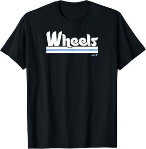 BreakingT Zack Wheeler - Wheels - Philadelphia Baseball , Small T-Shirt - T-Shirt | Black