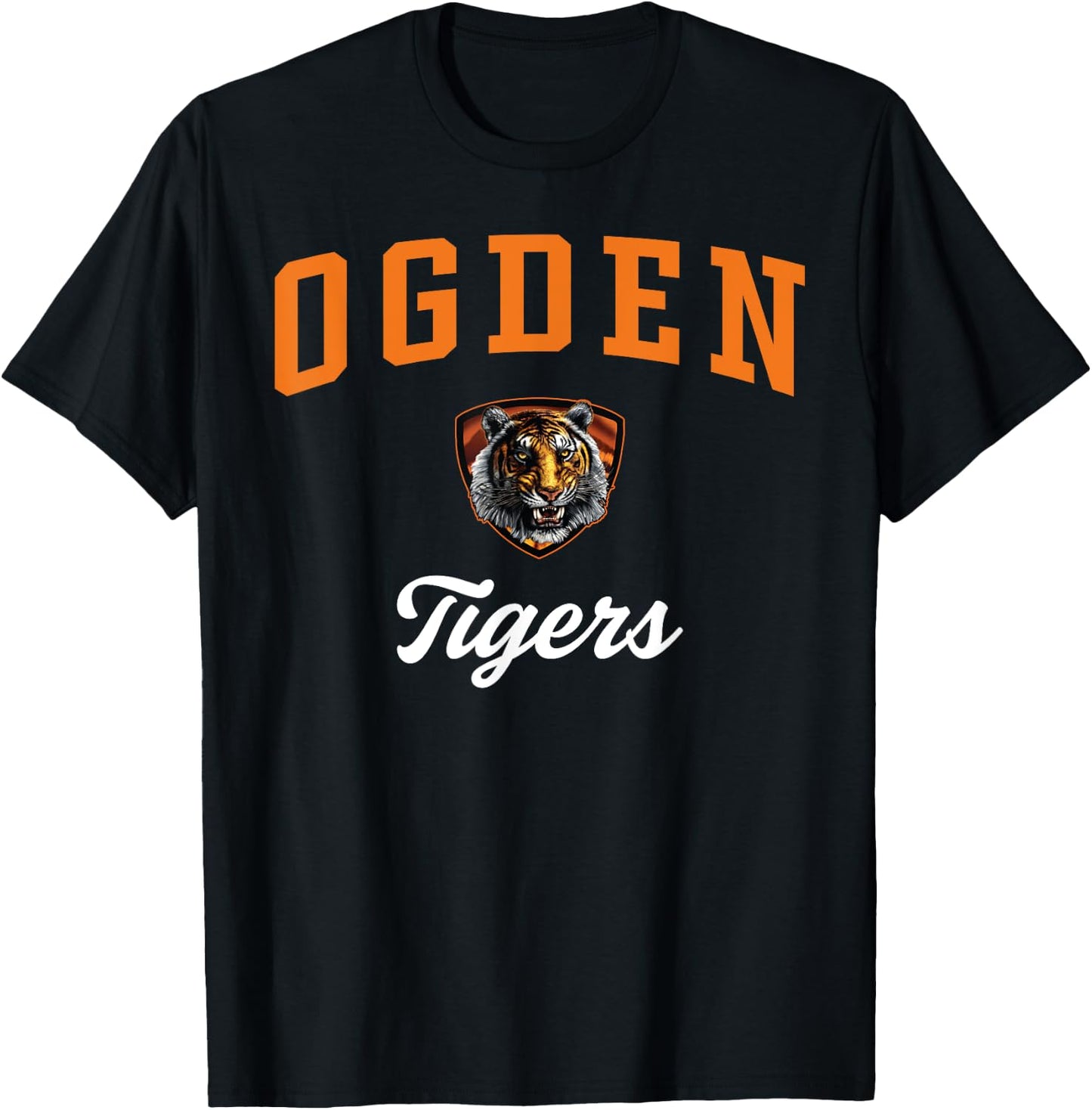 Ogden High School Tigers T-Shirt - T-Shirt | Black