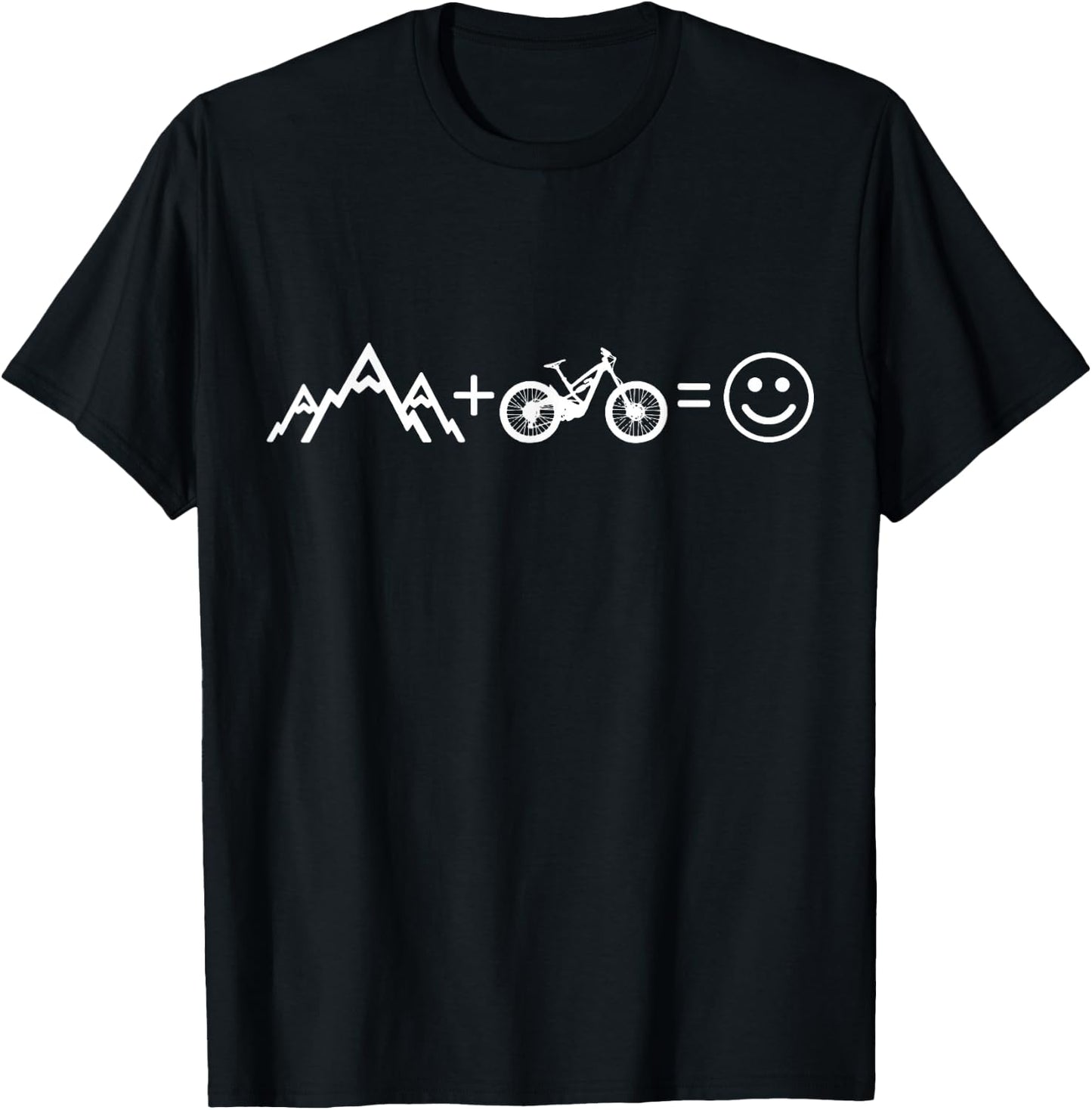 Mountain Bike MTB Downhill Biking Funny Mountain Biker Gift T-Shirt - T-Shirt | Black