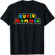 Super Mommio Funny Nerdy Mommy Mother Short Sleeve (Black) T-Shirt - T-Shirt | Black