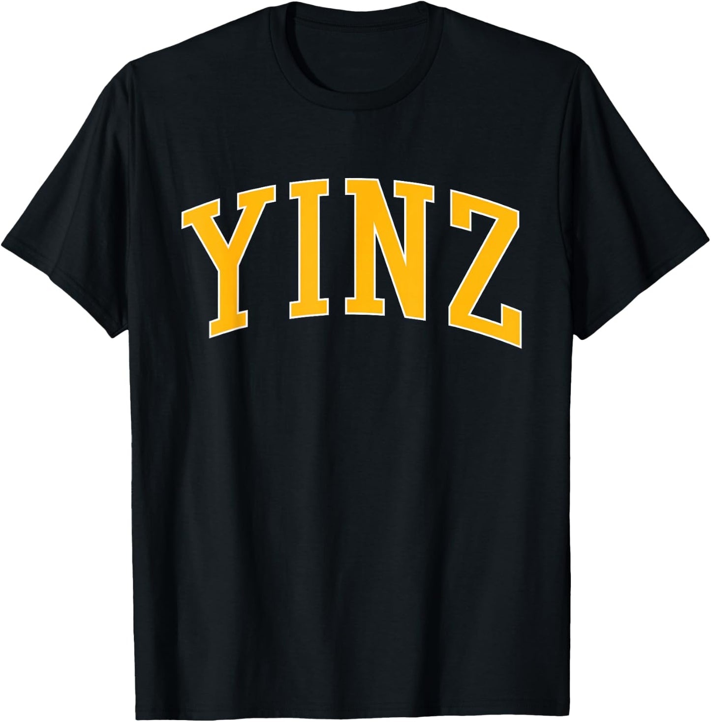 Yinz Retro Yinzer Pittsburgh Vintage T-Shirt - T-Shirt | Black