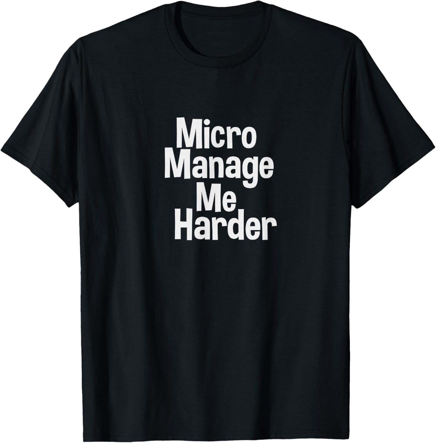 Micro Manager T-Shirt - T-Shirt | Black