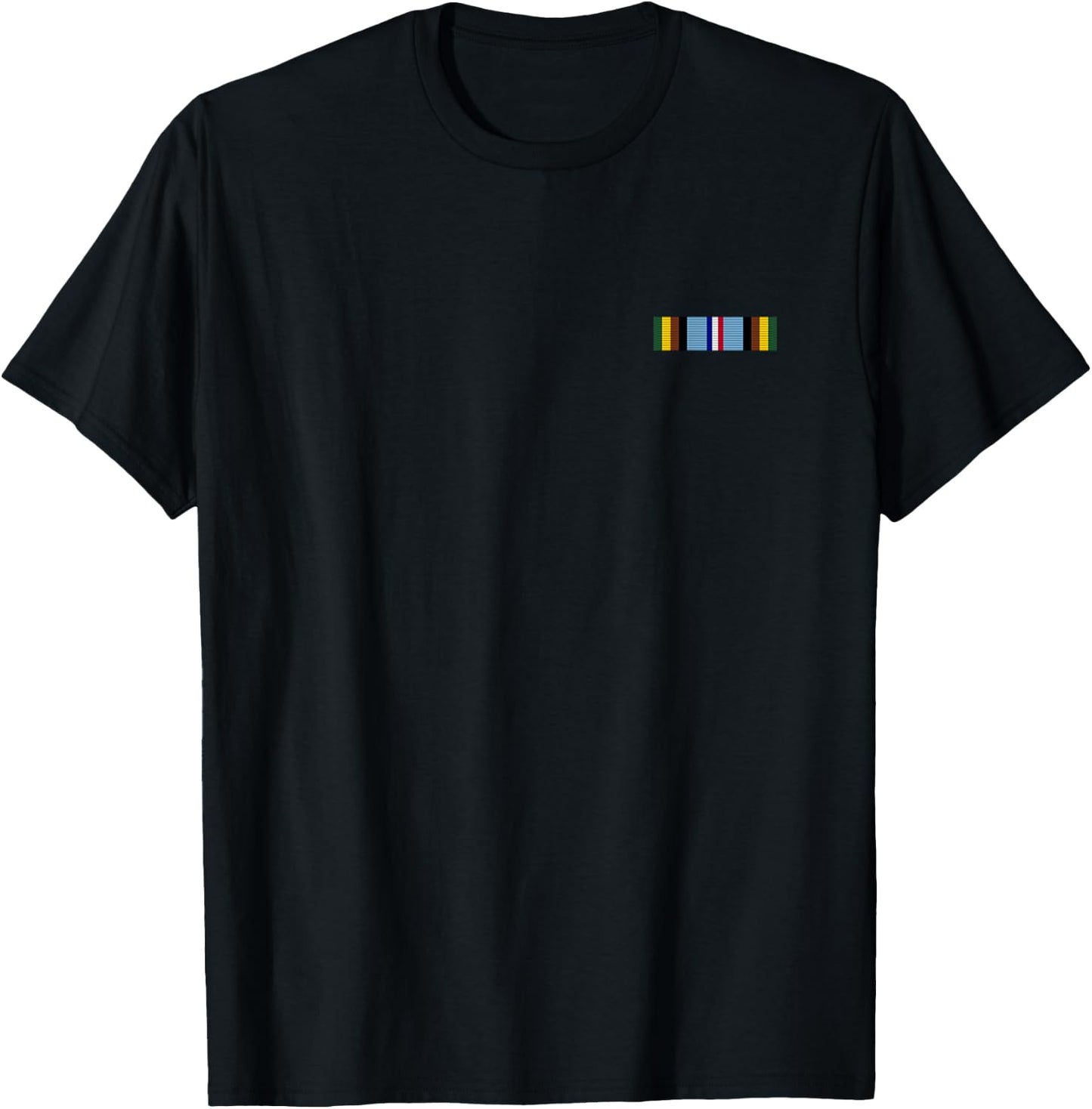 Armed Forces Expeditionary Medal Ribbon T-Shirt - T-Shirt | Black