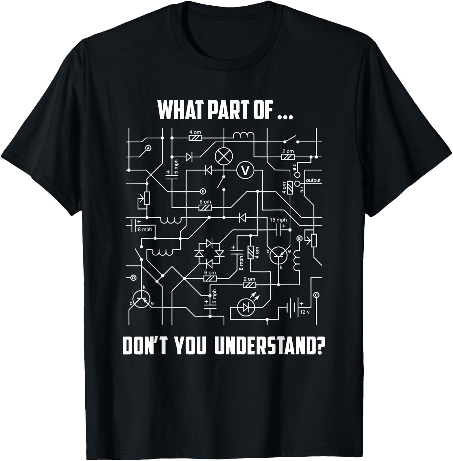 Electrical Engineering Shirts Electrical Engineer Gifts Men T-Shirt - T-Shirt | Black