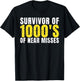 Survivor of 1000s of near Misses Driving Instructor T-Shirt - T-Shirt | Black