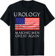 Cute American Patriot Hospital Doctor Lover Design Urology Making Men Great Again T-Shirt - T-Shirt | Black