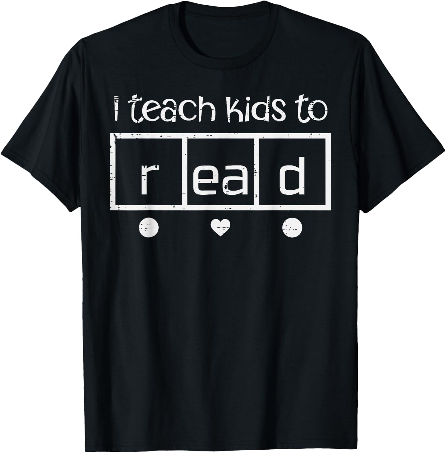 I Teach Kids To Read Teacher Science Of Reading Women Men T-Shirt - T-Shirt | Black