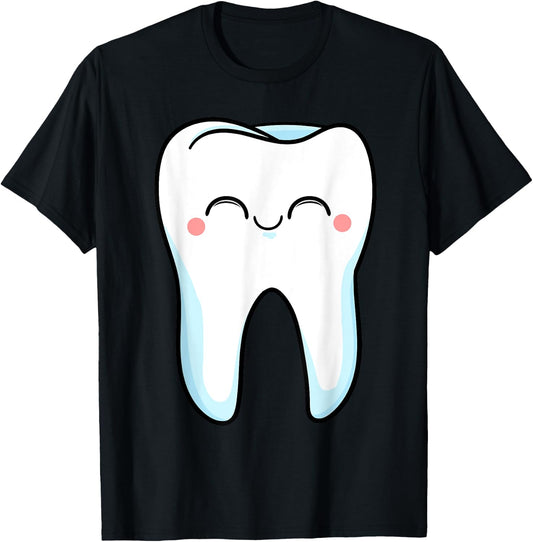 Smiling Teeth Dentist Mouth Doctors Hygiene Doc T-Shirt - T-Shirt | Black