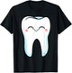 Smiling Teeth Dentist Mouth Doctors Hygiene Doc T-Shirt - T-Shirt | Black