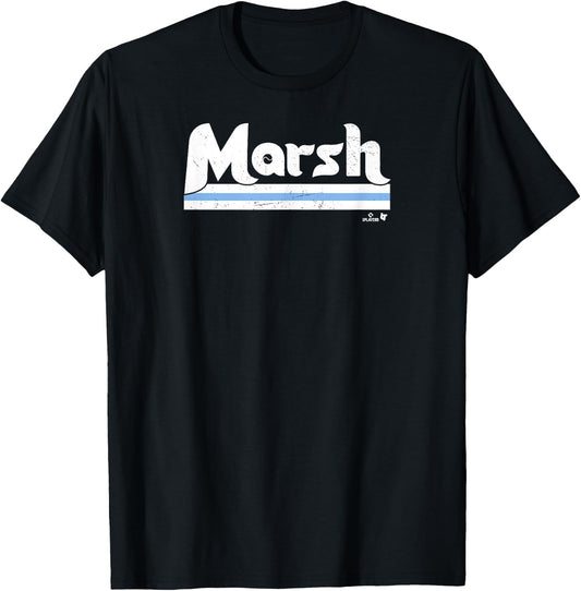 Brandon Marsh - Philly Marsh - Philadelphia Baseball T-Shirt - T-Shirt | Black