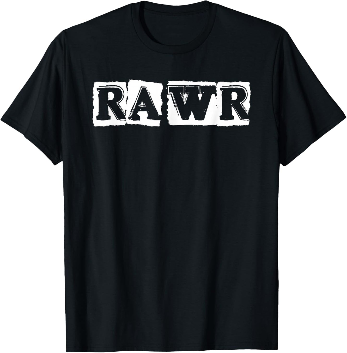Rawr Emo Goth Rock Music Punk Gothic T-Shirt - T-Shirt | Black