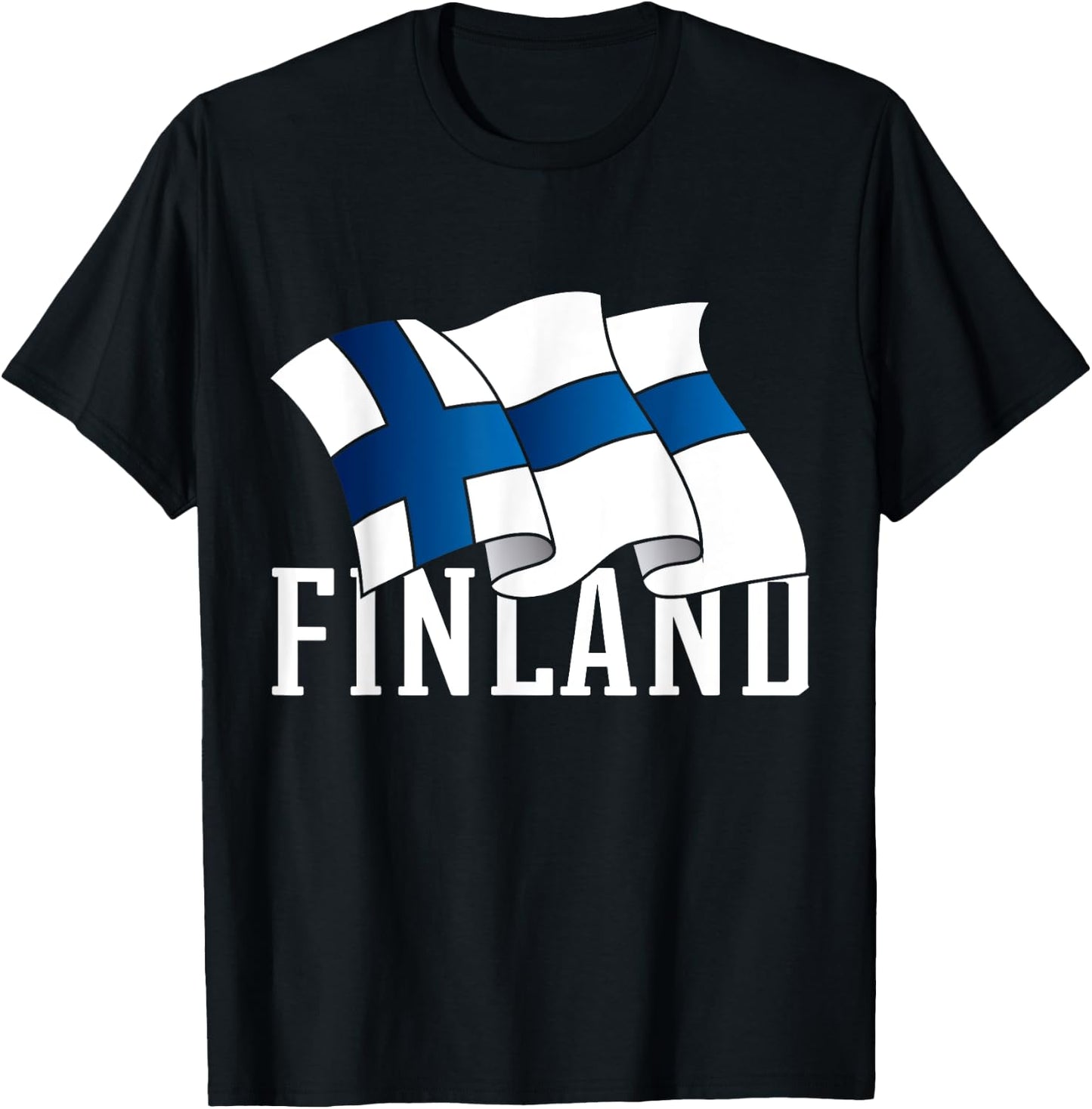 Finnish Pride Finland Viking Gift Finland T-Shirt - T-Shirt | Black