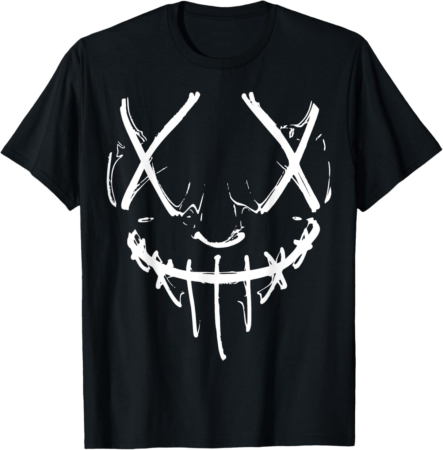 Horror face with purge optics T-Shirt - T-Shirt | Black