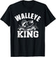 Walleye king T-Shirt - T-Shirt | Black